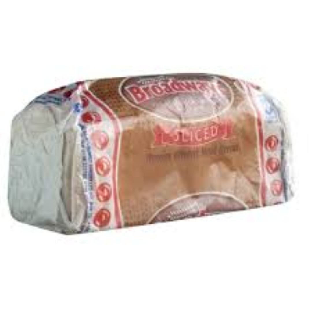 BROADWAYS BROWN BREAD SLICED 600G